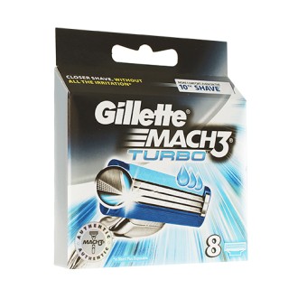 Ostrza wymienne Gillette Mach3 Turbo 8 szt. dla mężczyzn
