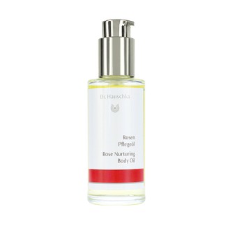 Dr. Hauschka Rose Nurturing Body Oil Odżywczy olejek do ciała z ekstraktem z róży 75 ml