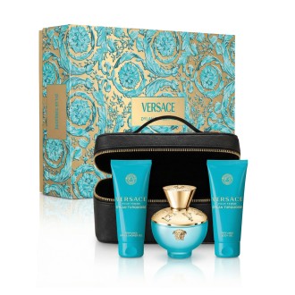 Versace Pour Femme Dylan Turquoise EDT 100 ml + SG 100 ml + BG 100 ml + kosmetyczka W