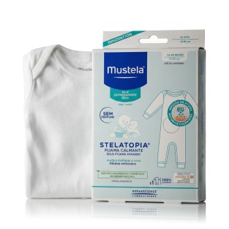 Piżama Mustela Bébé Stelatopia Skin Shooting (skóra skłonna do atopii) 6-12 miesięcy / 67-74 cm