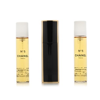 Chanel No 5 EDP do wielokrotnego napełniania 20 ml + wkład EDP 2 x 20 ml W
