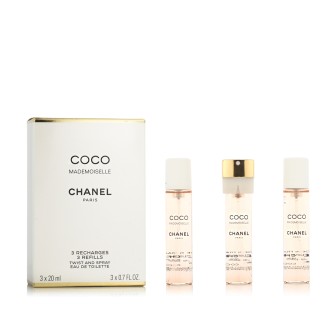 Chanel Coco Mademoiselle EDT wkład 2 x 20 ml + EDT wkład z atomizerem 20 ml W