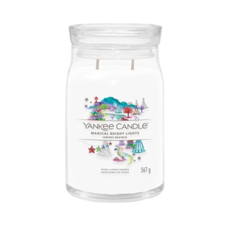Świeca sygnowana Yankee Candle Magical Bright Lights 567 g