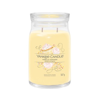 Świeca sygnowana Yankee Candle Vanilla Cupcake 567 g