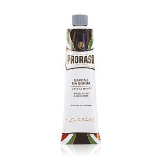PRORASO Niebieskie mydło do golenia o działaniu nawilżającym w tubie 150 ml