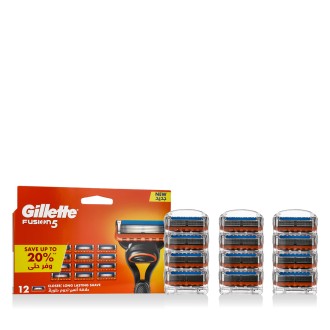 Gillette Fusion 5 wymienne ostrza do golenia 12 szt.