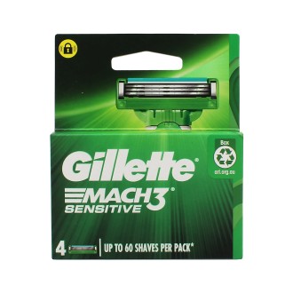 Ostrza wymienne Gillette Mach3 Sensitive 4 szt. dla mężczyzn