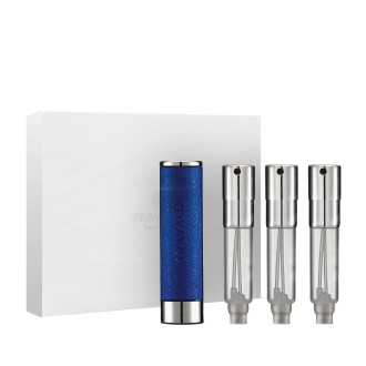 Dozownik perfum Travalo Walzer wielokrotnego napełniania niebieski