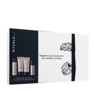 Rituals The Ritual of Homme zestaw prezentowy żel pod prysznic 50 ml + balsam do ciała 70 ml + antyperspirant 50 ml + żel pod prysznic 70 ml